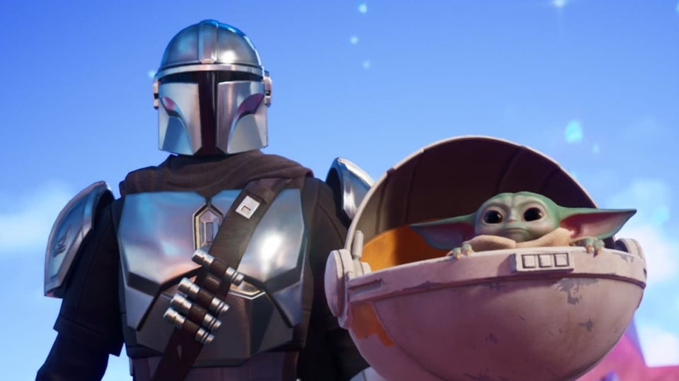 The Mandalorian a Grogu v nové kapitole Fortnite